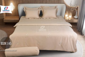 Bộ ga phủ thêu Blue Sky – BSM145 hanvico